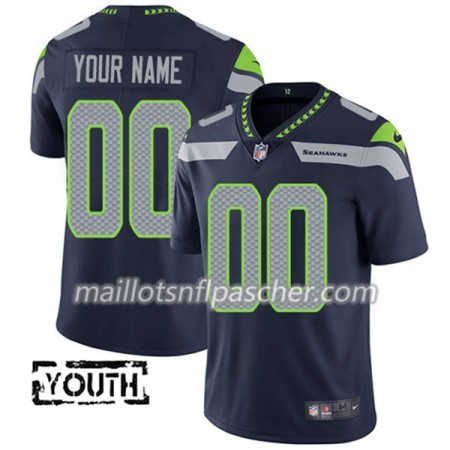 Maillot Seattle Seahawks Custom Navy Bleu - Enfant Maillot Seattle Seahawks Custom Navy Bleu - Enfant